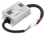 Alimentator pulsatoriu LED 20W 32,4-54VDC 350mA MEAN WELL