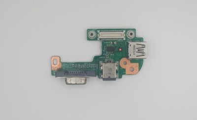 Mufa alimentare DC pentru Dell Inspiron N5110 placa CRT VGA USB foto