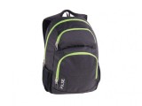 Rucsac pentru scoala cu compartiment pentru laptop,model Green Dark Gray,46x32x23 cm