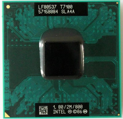 Procesor Intel Core 2 Duo T7100 SLA4A socket PBGA479, PPGA478 800 MHz foto