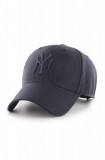 47brand șapcă MLB New York Yankees culoarea albastru marin, cu imprimeu, 47 Brand