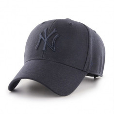 47brand șapcă MLB New York Yankees culoarea albastru marin, cu imprimeu