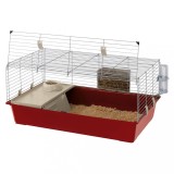 Cusca Rabbit 100 Rosu / Alb, 95 x 57 x 46 cm, Ferplast