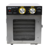 Deshidrator universal Micul Fermier, 500 W, 6 tavi, 33 x 31.5 x 46 cm, inox