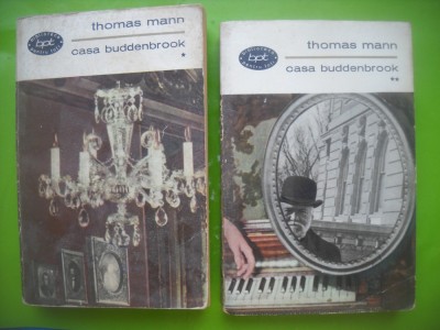 HOPCT CASA BUDDENBROOK/THOMAS MANN BPT 1966 -2 VOL-811 PAGINI foto