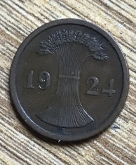 MNDSTR22 Germania 2 pfennig 1924 A