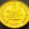 Moneda 5 PFENNIG - GERMANIA, anul 1991 *cod 2561 - litera A