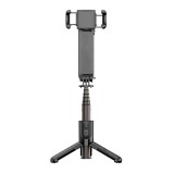 Trepied Selfie Stick 3 in 1 telescopic cu stabilizator Gimbal si telecomanda universala Bluetooth, Suport telefon, Distanta 10m, Compatibil IOS / Andr