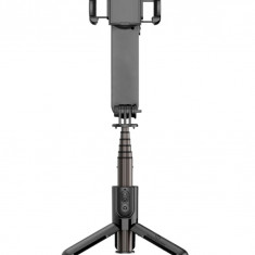 Trepied Selfie Stick 3 in 1 telescopic cu stabilizator Gimbal si telecomanda universala Bluetooth, Suport telefon, Distanta 10m, Compatibil IOS / Andr