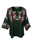 Bluza tip ie dama RB24, negru, marime 2XL