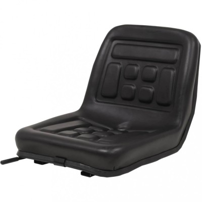 vidaXL Scaun universal de tractor Negru foto