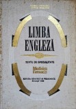 LIMBA ENGLEZA. TEXTE DE SPECIALITATE. MEDICINA FARMACIE-VENERA STEFANESCU, VIORICA DOBROVICI-275761