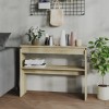 VidaXL Măsuță consolă, stejar sonoma, 102x30x80 cm, lemn prelucrat 808326