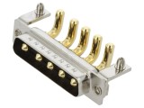 Mufă D-Sub 5 PIN PCB THT 240V