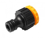 Adaptor Robinet Gradina 1/2-3/4&quot; Plastic ABS Durabil Gardenest Tolsen