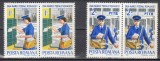 A11 TX10 9 - 1982 - Ziua marcii postale romanesti - perechi de cate doua timbre