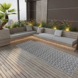 vidaXL Covor de exterior, ARAKIL negru, 80x250 cm