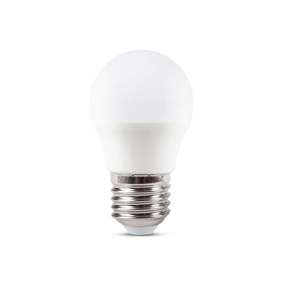 Bec LED sferic 5W E27 6400K, Novelite foto