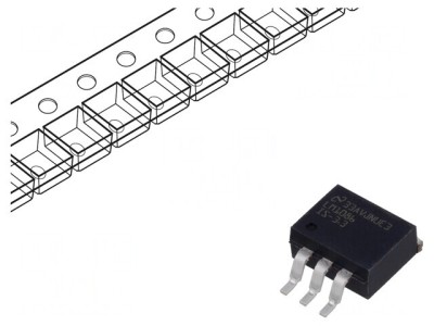 Stabilizator de Tensiune LDO 3,3V 1,5A TO263 foto