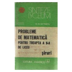 Probleme de matematica pentru treapta a II-a de liceu - Siruri