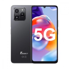 Telefon mobil FOSSiBOT S1 Gri, 5G, 6.745 HD+ IPS, 24GB RAM(6GB+18GB extensibili), 128GB ROM+1TB TF card, Android 14, 50MP+8MP+2MP, 4900mAh, 10W, NFC,
