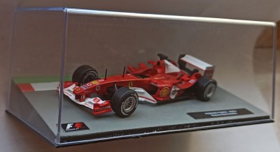 Macheta Ferrari F2004 Rubens Barrichello Formula 1 2004 - IXO/Altaya 1/43 F1 foto