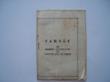 Carnet de membru cooperator la Cooperativa de Credit, 1980, Romania de la 1950, Documente