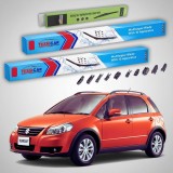 Cumpara ieftin Ștergătoare Suzuki SX4 GY Hatchback 2006+ | Set Față și Spate Flat Premium &ndash; TeamCar&reg;