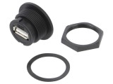 Soclu USB A Montare Panou USB 2.0