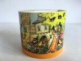 Pusculita Vintage Rotunda 8cm, Cutie Economii Bani, Germania, Colectie