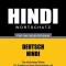 Wortschatz Deutsch-Hindi Fur Das Selbststudium - 5000 Worter