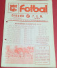 Program meci fotbal DINAMO Bucuresti - FCM BRASOV (27.10.1985)