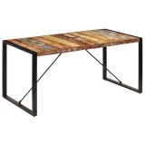 Cumpara ieftin Masa de bucatarie, 160 x 80 x 75 cm, lemn masiv reciclat