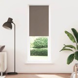 VidaXL Jaluzea cu role opace cafea 75x210 cm lățime țesătură 70,7 cm
