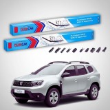 Cumpara ieftin Ștergătoare Dacia Duster II SUV 2018-prezent | Set Față Flat Premium &ndash; TeamCar&reg;