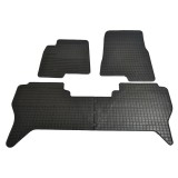 Set covorase auto din cauciuc Mitsubishi Pajero III 1999-2006, presuri BestAutoVest, culoare Negru, 4 buc., Rapid