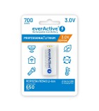 Baterie micro USB EverActive 16340 3V Li-ion 700mAh cu protecție BOX