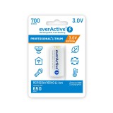 Baterie micro USB EverActive 16340 3V Li-ion 700mAh cu protecție BOX
