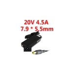 Cumpara ieftin Incarcator Laptop Compatibil Lenovo 20V 4.5A Amperi 7.9 x 5.5mm, Incarcator standard