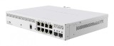 Cumpara ieftin Switch, 8 x Gigabit PoE, 2 x SFP+ 10Gbps, Management - MikroTik CSS610-8P-2S+IN