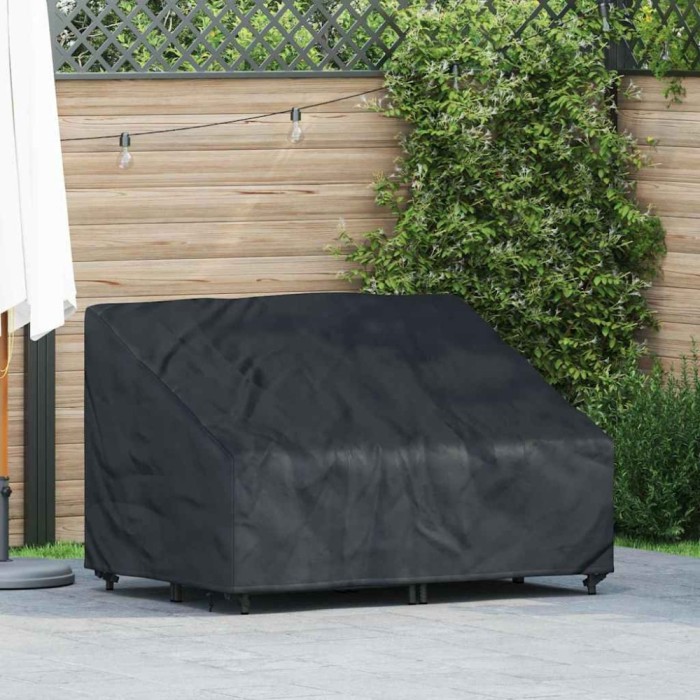vidaXL Huskă pentru bancă de grădină 130 x 95 x 40 / 80 cm material 420D 4105961