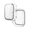 Husa de protectie Hoco 45mm cu sticla pentru Apple Watch 7/8 WS3 - Transparenta