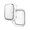 Husa de protectie Hoco 45mm cu sticla pentru Apple Watch 7/8 WS3 - Transparenta