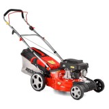 Cumpara ieftin Masina de tuns iarba, HECHT546, motor benzina, capacitate cilindrica 139 cmc, latime de lucru 46 cm, volum cos colector 45 l