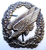 M.118 GERMANIA EMBLEMA COIFURA MILITARA CUC AVIATIE PARASUTISTI
