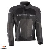 Geaca (jacheta) barbati pentru scuter - motocicleta Racing/Roadster Ixon All season model T-Rex MS culoare: negru/alb/gri Negru/alb/gri XXL