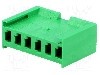 Conector pas semnal, 6 pini, pas pini 3.96mm, mama, TE Connectivity - 280592 foto