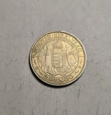 2 Pengo 1933 Piesa de Colectie foto