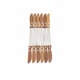 Set 12 cutite cu maner din lemn Z-TOOLS / DSY 1006_12