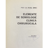 Elemente de semiologie clinica chirurgicala - Pavel Simici